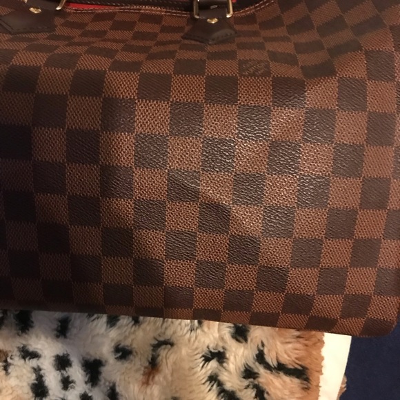 Louis Vuitton purse, Damer Ebene print, Speedy 35 - Picture 9 of 16